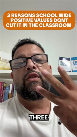 Why School Values Don’t Fix Classroom Behaviour Values inspire — but expectations instruct. Behaviour changes with clarity, not slogans. Get specific. Get consistent. 👉 Follow for real classroom solutions. #SchoolCulture #TeacherLeadership #BehaviourExpectations #EducationLeadership