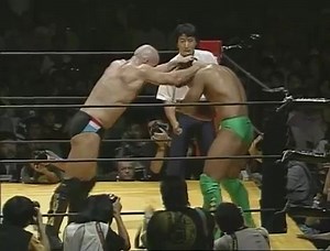 Bas Rutten vs Masakatsu Funaki II Pancrase: 1996 Anniversary Show 07-09-1996 Urayasu / Japan Thanks to Official Bas Rutten YouTube Channel http://www.youtube.com/user/OfficialBasRutten/ | We are kickboxers