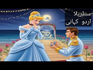“سنڈریلا کی مکمل کہانی | Cinderella Full Story in Urdu | Fairy Tale Story | Moral Story for Kids”