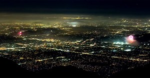 This Timelapse Shows Thousands of Fireworks Exploding Across L.A.