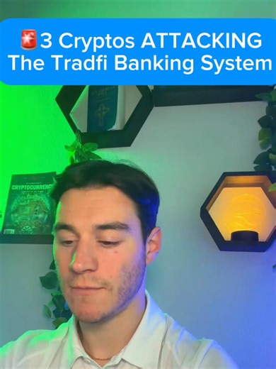 3 Cryptos ATTACKING the Traditional Banking System #cryptonews #breakingnews #cryptok #news #fyp #fyppppppppppppppppppppppp