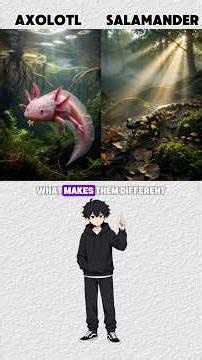 Axolotl Vs Salamander 🦎