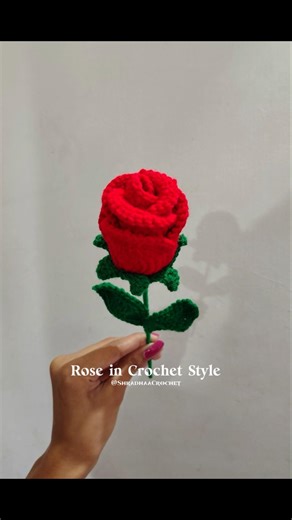 Easy Crochet Rose 🌹 | Beautiful Handmade Flower Tutorial | Crochet for Beginners