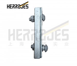[Hot Item] Straight Suspension Wire Clamp Plate Messenger Wire Clip Guy Grip Clamp