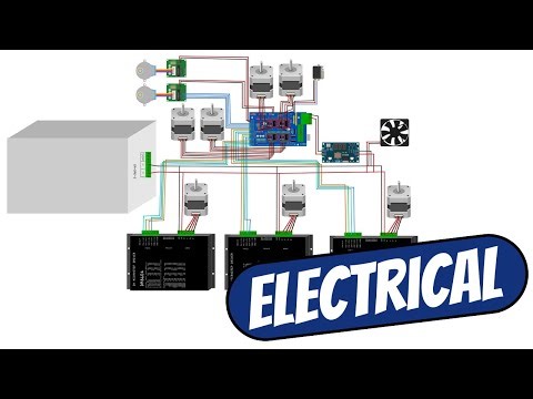 Build a Robot Arm Part #2 - Electrical Details (6-axis robot)