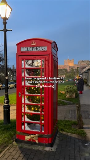 Stablewood Coastal Cottages on Instagram: "A festive 48 hours in Northumberland 🎄✨ Think winter walks along windswept beaches, castles dusted with frost, crackling fires in cosy @theappleinnpub, Christmas shopping in market towns and relaxation time at @beaumonde_salonspa We still have some last minute cottage availability in December! Link the link in bio or send us a DM 💫 #northumberland #explorenorthumberland #ukstaycation"
