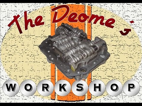 How to rebuild a Ford C4 '70 to up valve body