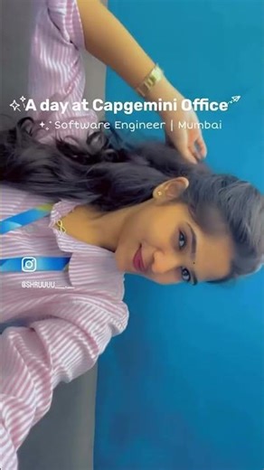 A Day at Capgemini Office ❤️ #corporate #work #dayinmylife #capgemini #trending