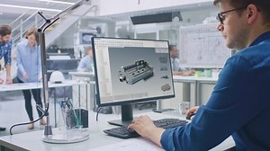 Engineer Working On Desktop Computer Screen Stock Footage Video (100% Royalty-free) 1029171617 | Shutterstock