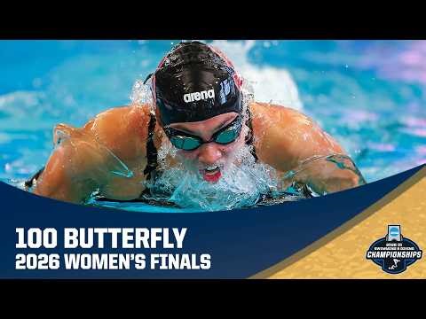 Women's 100 butterfly | 2026 NCAA swimming championships