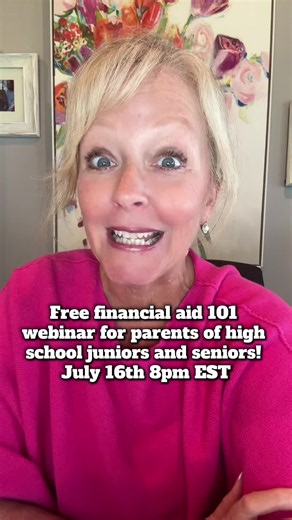 Financial Aid 101 Webinar for Parents of High School Students