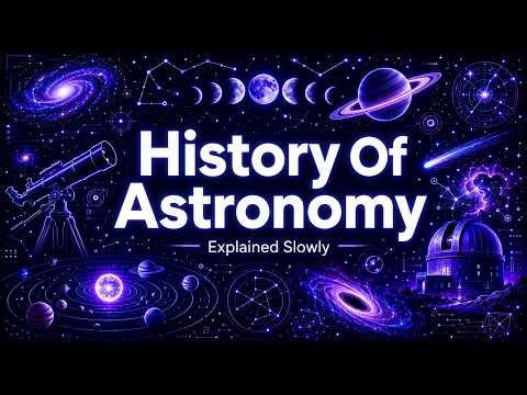 The Entire History Of Astronomy Explained Slowly (For Sleep)