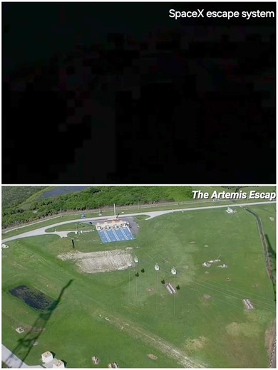 3.2M views · 9.5K reactions | The Astronauts' Escape System for Both SpaceX and NASA. NASA/SpaceX #SpaceX #Falcon9 #Launch #Launchday #rockelaunch #space #astronaut #astronomy #SpaceExploration #moon #earth #Photography | Space FrontPage | Facebook