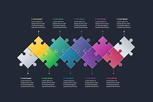 PowerPoint Puzzle Pieces Animation Free - Slide Design