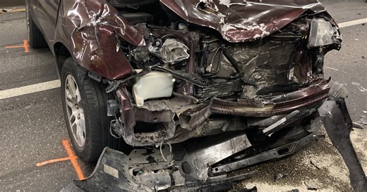 Disabled car blew tire before fatal HRBT crash; victim ID'd, charges pending