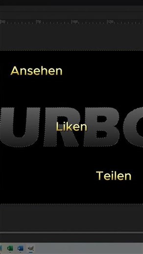 Neu: GIMP 3.0 -Text mit Chrom-Effekt