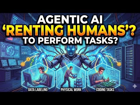 Agentic AI ‘Renting Humans’ to Perform Tasks