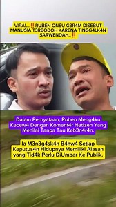 T4ng!s Ruben Disebut Bod*h Tingg4lk4n Sarwendah#beritaterkini #news #shorts