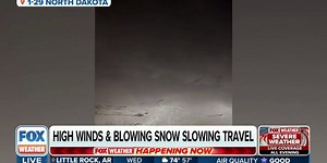Officials still urge caution in North Dakota as roads will be slippery from snow | Latest Weather Clips | FOX Weather