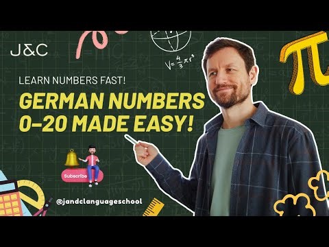 German Numbers 0-20 Made Easy | Learn Fast with Fun Examples!