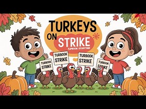 Turkeys on Strike – Flipbook Thanksgiving Story for Kids | Funny & Heartwarming Holiday Adventure