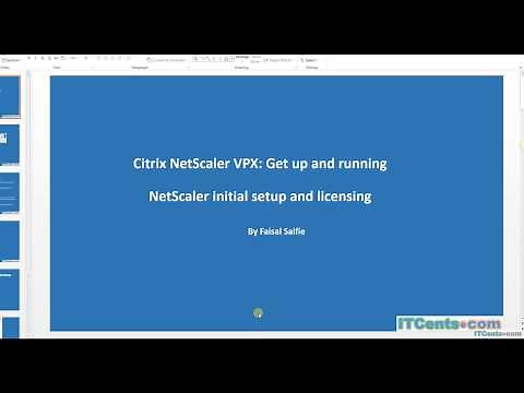 6-Citrix NetScaler VPX Series: Initial Configuration and licensing
