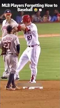 MLB's funniest moments! 🤣⚾ #MLB #Baseball #foryou #fyp #viral