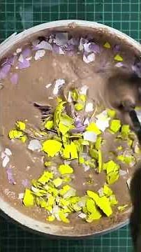 Recycling eggshells into an interior decoration 🪺♻️#5MinuteBeat