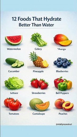 12 Foods That Hydrate Better Than Water