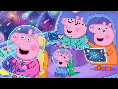 Peppa Pig’s Space Adventure 🚀🌍 Which Planets Will the Family Visit? | Funny Peppa Pig Animation