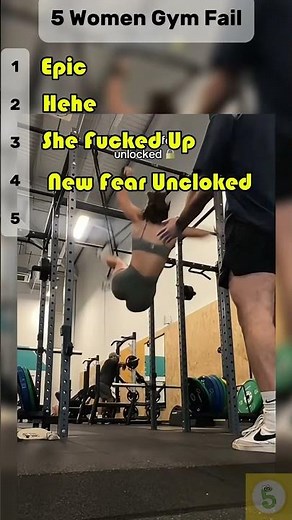 5 Women Gym Fail