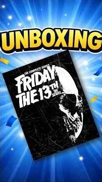 Friday the 13th The Complete Season DVD Unboxing
