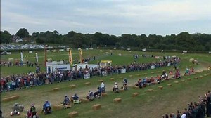 Lawn mower races draw celebrity attendance