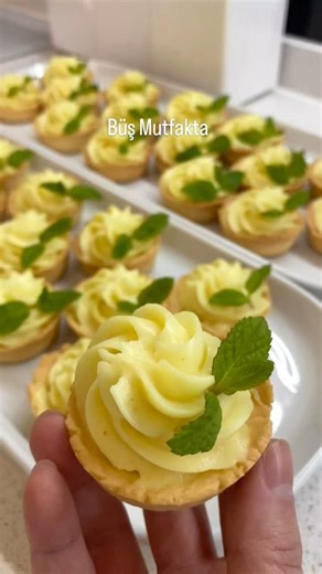 🍋 Limonlu Tartolet ✨ #tartolet #tatlıtarifleri