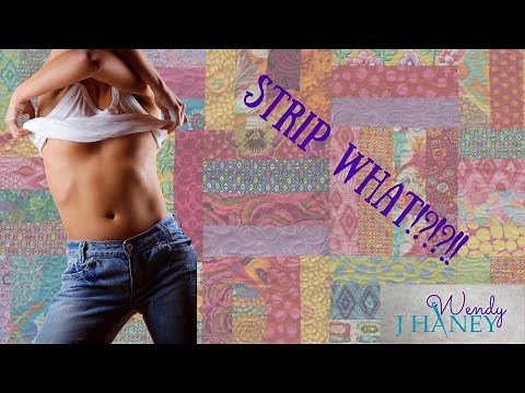 Fun with the Strip Tube Ruler by Cozy Quilt Designs