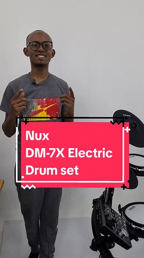 Nux DM-7X Electric Drum set. #CapCut #electricdrumset #dm7x