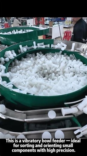 Two automated feeding solutions #machine #factory