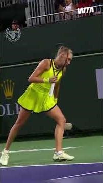 History in Tennis Paradise: Eala’s Epic Indian Wells Debut! 📈 #Shorts