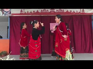 School programme dancing ...