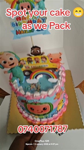 Let's Pack Delicious Cakes in Nairobi