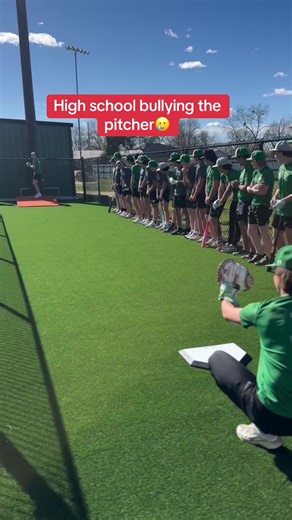 High school bullying the pitcher #fyp #tiktok #baseball #mlb | baseball