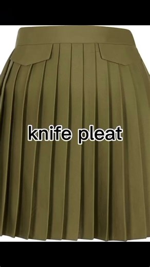 types of pleat # sewing tutorial #fashionclothing