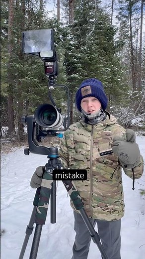 Stop Leveling All 3 Tripod Legs. Do This Instead. #WildlifePhotography #Tripod #PhotographyTips