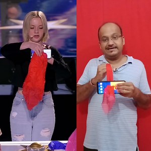 In this video you will see one magic trick which was performed in Australia Got Talent. In this magic trick you need cloth and mobile. This is an illusion based magic tricks. You will learn tutorial of this magic trick. Hope you will love this video. #mobile #clothes #magictrickguru #magictrick | Magic Trick Guru