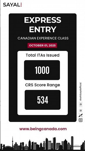 📢 Express Entry Draw Update – CEC 🇨🇦
