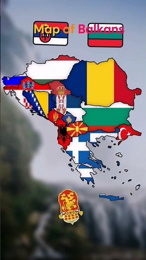 Map of Balkans #balkans #mapping #geography