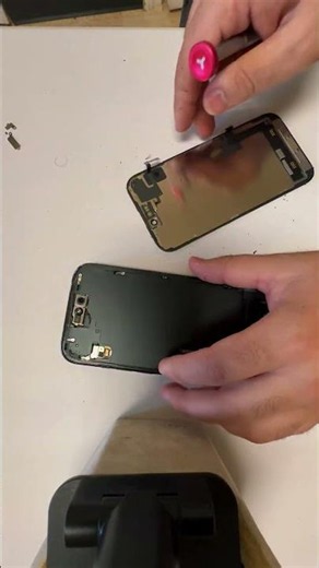 Cracked Screen to Like New! #shorts