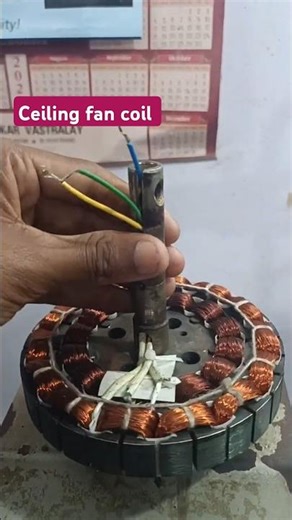 Ceiling Fan Coil Rewinding Step by Step | Full Fan Motor Rewinding Process | Fan Repairing Video