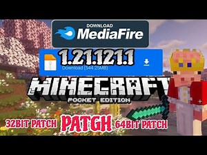 Minecraft 1.21.121.1 64 and 32bit Patched APK | MEDIAFIRE | MCPE Latest Version Download!