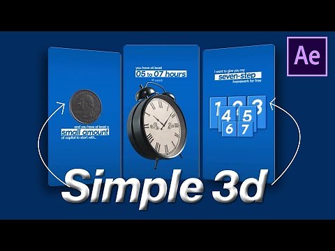Make 3D Animations Like a PRO in AFTER EFFECTS
